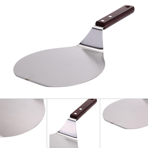 Spatule à Pizza Anti-brûlure en acier inoxydable, 1 pièce, outils de pâtisserie, pelle à gâteau, accessoires de cuisine ► Photo 1/6