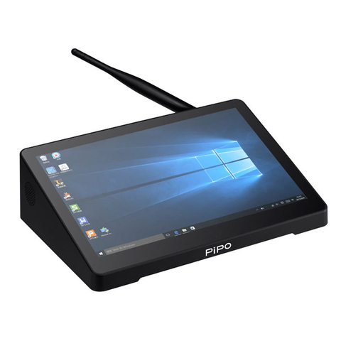 PiPo – Mini PC X10S de 10.1 pouces, ordinateur de bureau avec processeur J4105 1.5GHz, Quad Core, 6 go de RAM, 64 go de ROM, RJ45, HDMI, 10000mAh ► Photo 1/1