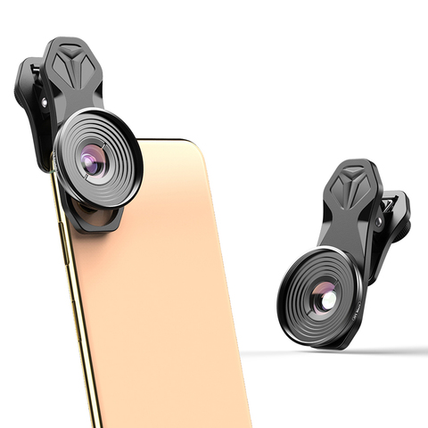 APEXEL 10X Macro caméscope objectif téléphone portable caméra Super Macro objectifs pour iPhone xs max Samsung s10 Xiaomi 9 Redmi Note 7 pro ► Photo 1/6