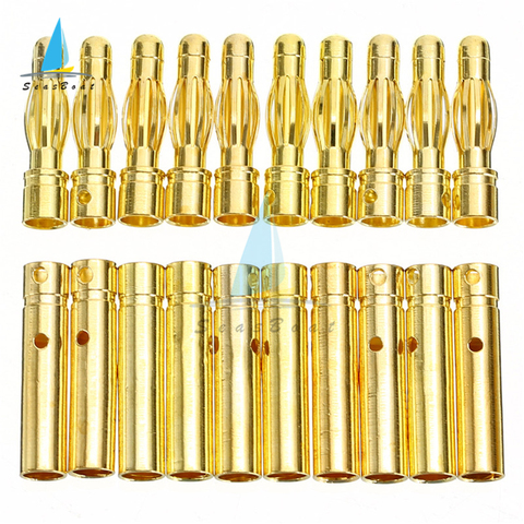 Connecteur banane mâle/femelle pour moteur de batterie ESC, 3.5mm, 10 pièces ► Photo 1/5