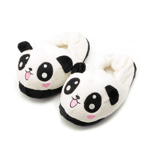 2022 nouveau Drop ShiP Mignon Yeux Panda Femmes Pantoufles Belle bande dessinée intérieur Accueil doux chaussures ► Photo 1/6