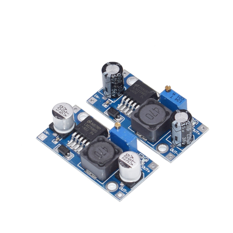 1 pièces LM2596 LM2596S ADJ module d'alimentation DC-DC module abaisseur 5V/12V/24V régulateur de tension réglable 3A tiepian ► Photo 1/6