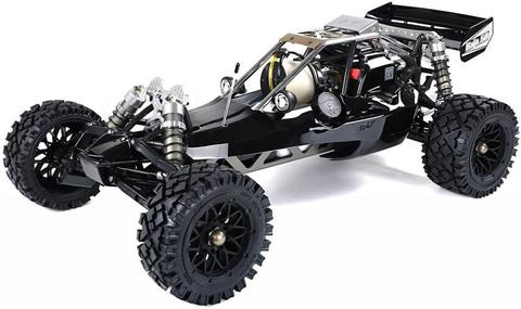 Rovan RC radiocommande noir 45cc gaz Baja 450A Buggy 1/5 échelle prête à courir ► Photo 1/6