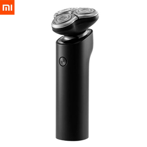 Xiaomi Mijia rasoir électrique S500 IPX7 étanche hommes rasoir barbe tondeuse 3 tête sec humide double lame confortable propre avec affichage LED ► Photo 1/6