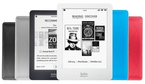 Lecteur eBook Kobo glo libros N613 Touch e-ink 6 pouces 1024x768 avant-lumière WiFi 2GB livres eReader ► Photo 1/5