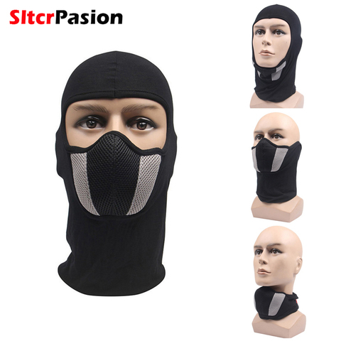 Masque facial Anti-UV pour Moto, Cagoule de moteur, motocycliste, motocycliste, Cagoule, sous-casque, Foulard, Mascara, Ski d'équitation ► Photo 1/6