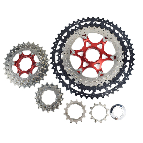 Vtt Cassette 10 11 12 vitesses 11-40T 42T 46T 50T vélo de montagne roue libre pignons de vélo pour Shimano SRAM SUNRACE pièces de vélo ► Photo 1/6