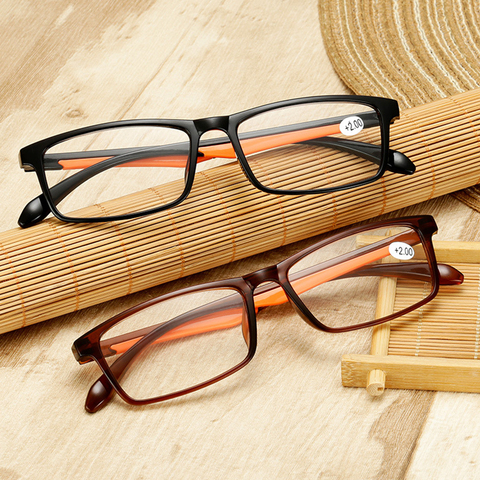 Rétro clair lentille lecture ultraléger femmes hommes lunettes de lecture presbyte lunettes femme mâle lecteur lunettes + 1.5 2.0 3.0 4.0 ► Photo 1/6