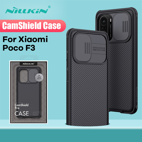 NILLKIN – coque de Protection de caméra pour Xiaomi, compatible avec Poco F3, Redmi K40, CamShield Pro, Redmi K40 Pro Plus ► Photo 1/6