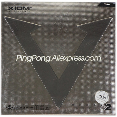 Caoutchouc de Ping-Pong XIOM VEGA PRO (caoutchouc Non collant, boucle) éponge de Ping-Pong XIOM VEGA d'origine ► Photo 1/5