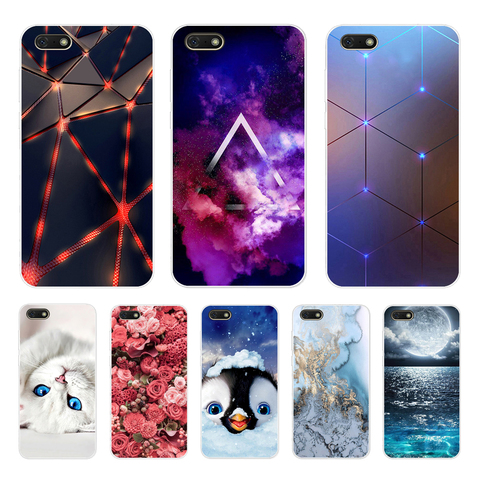 Coque 3D en Silicone pour Huawei, compatible modèles Honor 7A Pro / Y6 Prime 2022, 2022 ► Photo 1/6