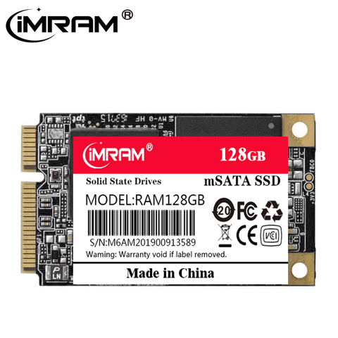 IMRAM mSATA SSD 32GB 64GB 120GB 240GB 128GB 256GB 480GB 512GB GB Mini SATA disque dur interne solide pour serveur d'ordinateur portable ► Photo 1/6