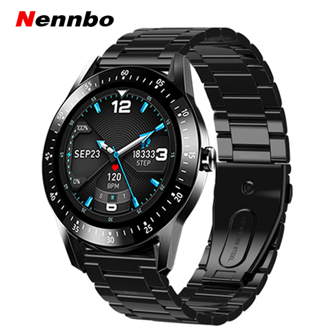 Montre connectée S11 pour hommes, bracelet de Sport, étanche, avec horloge, moniteur de fréquence cardiaque, de pression artérielle et de sommeil, pour téléphone IOS et Android, nouveau ► Photo 1/6