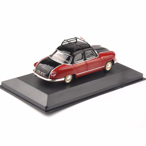 Pas cher enfants 1/43 jouets moulé sous pression IXO rouge Taxi modèle Panhard Dyna Z (Paris ,1953) véhicule voiture jouets nouvel an cadeau ► Photo 1/6