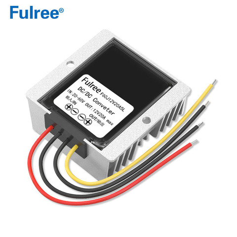 Convertisseur Buck pour caméra de sécurité 24V 36V 48V 60V 72V à 12V DC 5a 10a 15a 20a, Module de puissance de Surveillance pour voiture ► Photo 1/5