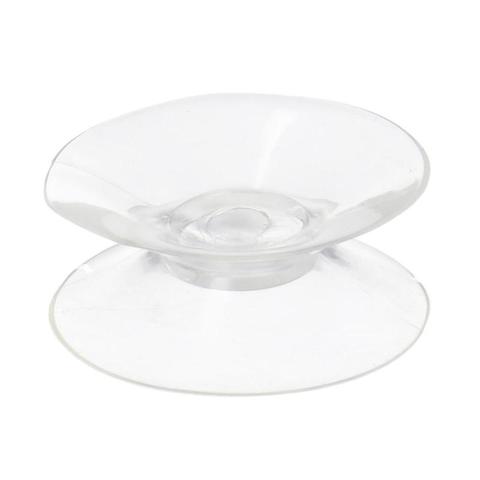 1Pc 20/35/50mm léger Transparent ventouse PVC Non marquage plastique Double face ventouse de qualité alimentaire ventouse ► Photo 1/6