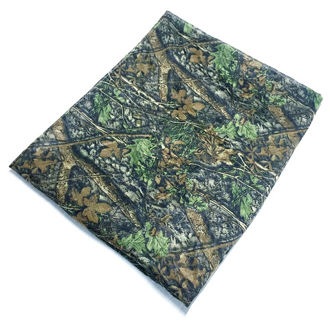 Tissu de Camouflage forêt largeur 150cm, matière première pour Ghillie, costumes, vêtements de chasse, accessoire enveloppant ► Photo 1/6