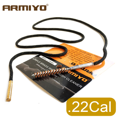 Armiyo-Kit de nettoyage de canon pour fusil Airsoft, 22cal, 5.56mm, accessoires de chasse, tailles filetage, 8-32 m4 ► Photo 1/6