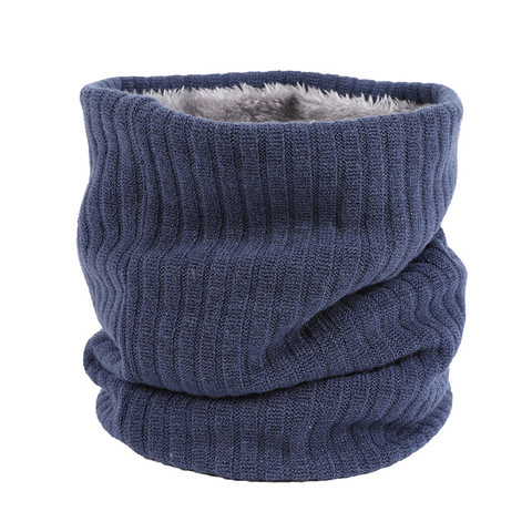 Écharpe épaisse en velours, unisexe, pour Couple, en tricot, couleur unie, garde au chaud, hiver ► Photo 1/6