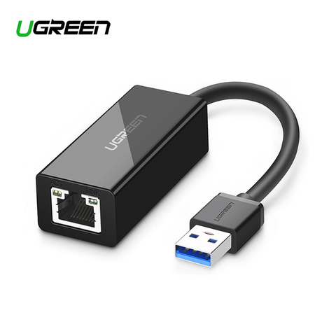 Ugreen USB Ethernet Adaptateur USB 3.0 2.0 Carte réseau à RJ45 Lan pour Windows 10 Xiaomi Mi Box 3 Nintend Commutateur Ethernet USB ► Photo 1/6