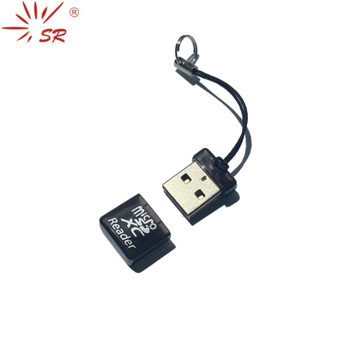 SR Mini USB 2.0 lecteur de carte adaptateur lecteur Flash pour tablettes ordinateurs portables accessoires Support Micro SD TF 512G carte mémoire ► Photo 1/4