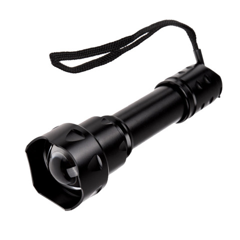 Lampe de poche à infrarouge T20 10W Rechargeable, torche à Vision nocturne, Zoomable, tactique pour la chasse, 940nm ► Photo 1/6