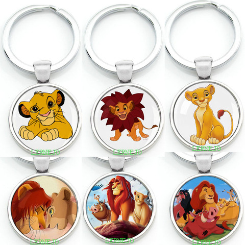 Le Lion porte-clés porte-clés pendentif roi bijoux rey leon le roi lion bébé pour enfants bijoux porte-clés ► Photo 1/6