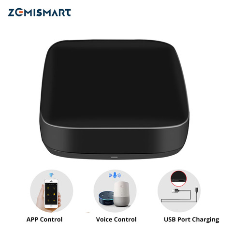 Zemismart – télécommande universelle, contrôle de pont IR, climatisation, ventilateur TV, Google Home, Alexa, Echo ► Photo 1/6