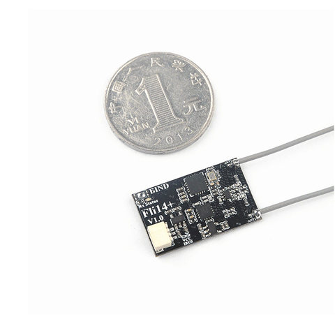 Fli14 + 14CH Mini récepteur Compatible Flysky, sortie OSD RSSI w / PA pour émetteur Turnigy I6S ► Photo 1/4