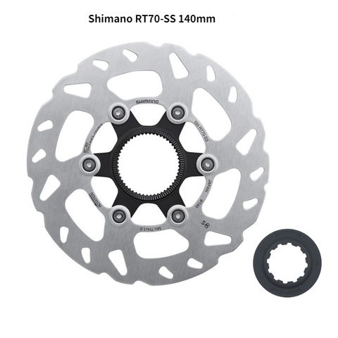 SHIMANO RT70 SM RT70 Rotor 140mm 160mm Vélos de Route Rotor pour BR-R7070 BR-R8070 SERRURE CENTRALE Rotor de Frein À Disque ► Photo 1/3