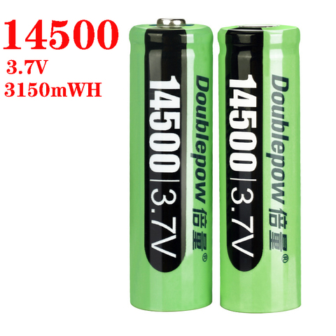 14500 3.7V AA3150mWH Lithium Li-ion Batteries avec soudure pour brosse à dents électrique rasoir tondeuse à cheveux cellules rechargeables ► Photo 1/5