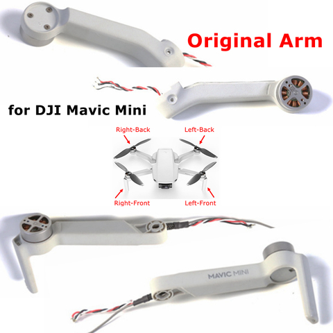 Original nouveau DJI Mavic Mini bras moteur réparation pièces de rechange remplacement Drone accessoires ► Photo 1/6