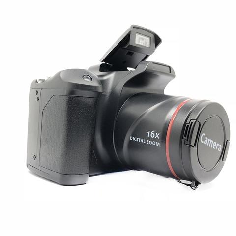 Professionnel XJ05 appareil photo numérique SLR 4X Zoom numérique 2.8 pouces écran 3mp CMOS Max 12MP résolution HD 720P TV OUT Support vidéo ► Photo 1/1