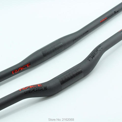 RaceFace – guidon de vtt en fibre de carbone mat 3K, couleur rouge et noir, livraison gratuite ► Photo 1/6