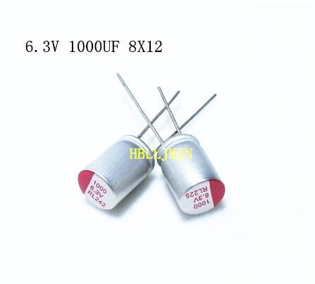 10 pièces 2.5V 4V 6.3V 10V 16V 100UF 270UF 330UF 470UF 560UF 680UF 820UF 1000UF 1200UF UF nouvelle carte mère carte graphique condensateur solide ► Photo 1/6