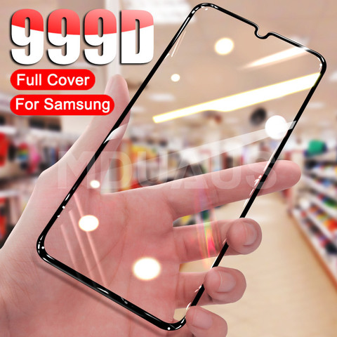 999D Verre Trempé Pour Samsung Galaxy A10 A30 A50 A70 Protecteur D'écran En Verre Samsung A20E A10S A20S A30S A40S A50S 70 S Verre ► Photo 1/6