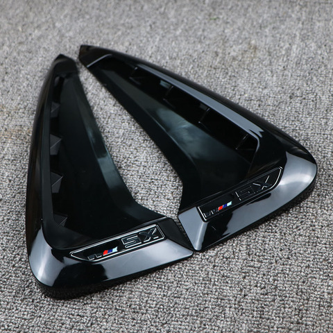 Branchies de requin 3D autocollants côté garde-boue évent décoration voiture-style Auto accessoires pour BMW Xdrive emblème Logo X5 F15 X5M F85 LOGO ► Photo 1/6