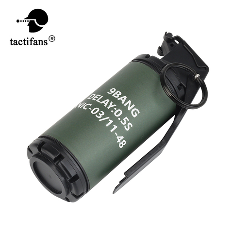 Flash tactique 9 Bang Grenade mannequin modèle Molle système Frag Gren Costume militaire Airsoft tir Paintball accessoires ► Photo 1/6