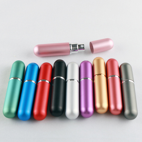 5ml rechargeable Mini parfum vaporisateur bouteille en aluminium vaporisateur parfum pompe atomiseur Portable voyage cosmétique conteneur parfum bouteille ► Photo 1/6