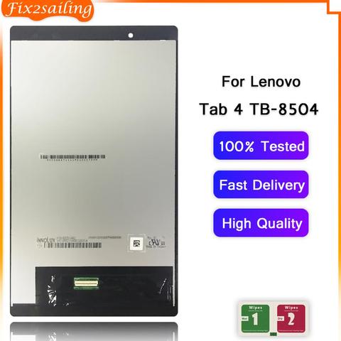 Pour Lenovo Tab 4 TB-8504X Assemblée de convertisseur analogique-Numérique D'écran tactile D'affichage D'affichage à cristaux liquides Pour Lenovo Tab 4 TB-8504X TB-8504 TB-8504P Tablette LCD ► Photo 1/5