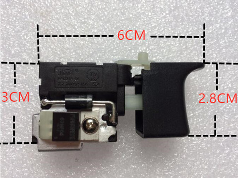 Interrupteur de perceuse électrique FA021A-56 7.2-24V FA021A 16A DC Jlevel ► Photo 1/3