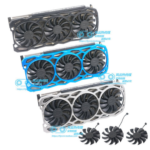 Carte graphique de jeu 11G EVGA GTX1080Ti FTW3, refroidisseur de radiateur avec MOS ► Photo 1/5