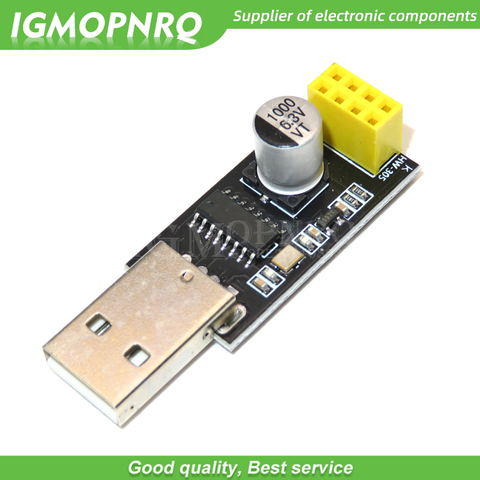 Adaptateur de programmeur ESP01 adaptateur de ESP-01 UART GPIO0 ESP8266 USB vers ESP8266 Module de carte de développement Wifi sans fil série ► Photo 1/1