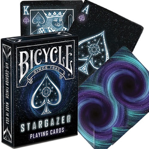 Cartes de jeu à vélo, Galaxy, espace, USPCC à collectionner, cartes magiques de Poker, accessoires pour magicien ► Photo 1/6