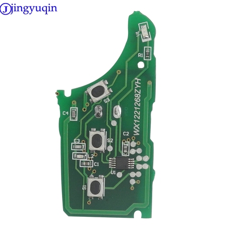 Jingyuqin – clé télécommande pour voiture, 433MHz, pour KIA HA-T005 CE0678 Sportage/Rondo/Sorento/K2/Rio/Pride/K3/Forte/Cerato/K5/Optima/Soul ► Photo 1/3