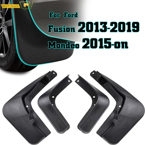 Ensemble de garde-boue moulé pour Ford Fusion 2013-2022 Mondeo mk5 2015, protège-boues avant et arrière ► Photo 1/6