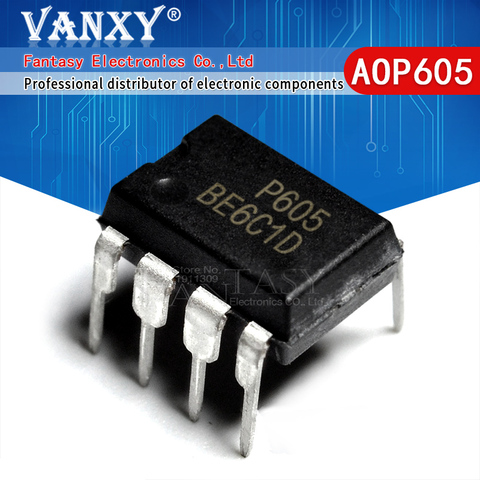 10 pièces AOP605 DIP-8 P605 DIP 8 ► Photo 1/2