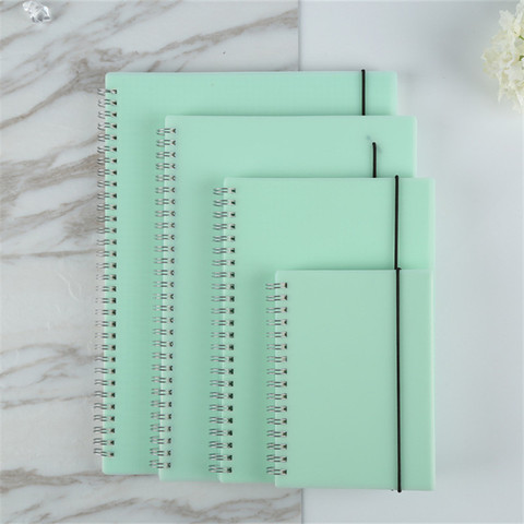 A5/A6 ligne de grille pointillée cahier blanc et journaux Agenda spirale bobine carnet de croquis bloc-notes papeterie quotidien hebdomadaire planificateur journal ► Photo 1/6