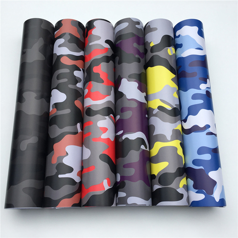 JDM – Film vinylique de Camouflage pour ordinateur et Console, Film autocollant en rouleau ► Photo 1/6