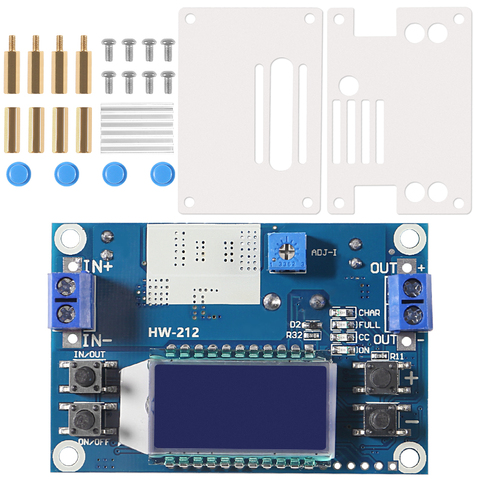 Convertisseur CC CC Buck Module d'alimentation CC CV 1.2-32V 5A réglable alimentation régulée voltmètre ampèremètre Kit de bricolage ► Photo 1/6